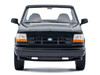 1993 Ford F-150 SVT Lightning Pickup Truck Black Maxx Design Series 1/24 Diecast Model Car Motormax 79398BK