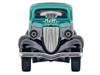 1934 Ford Coupe Turquoise Metallic and Black Kult Klassics Series 1/24 Diecast Model Car Motormax 79887