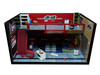 Mugen Power Garage Diorama with Accessories 1/64 Model MotorHelix M90214