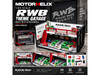 RWB Garage Diorama White with Accessories 1/64 Model MotorHelix M90220