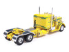 1952 Peterbilt 350 Truck Tractor Maggini & Son Trucking Yellow with Green Flames 1/64 Diecast Model Car IXO Models U64TR018