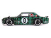 Nissan Skyline 2000GT-R KPGC10 RHD Right Hand Drive #0 Cortez V1 Green with Graphics Designed by Jun Imai Kaido House Special 1/64 Diecast Model Car Mini GT KHMG249