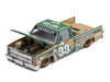 Chevrolet Silverado Pickup Truck #33 Kaido Intimidator V2 Green and Gold with Graphics Designed by Jun Imai Kaido House Special 1/64 Diecast Model Car Mini GT KHMG267