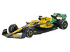 McLaren MCL38 #81 Oscar Piastri 2nd Place Formula One F1 Monaco GP 2024 Limited Edition 1/64 Diecast Model Car Mini GT MGT01165