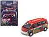 Volkswagen ID. Buzz Van Mizu Design Red and White with Graphics Limited Edition 1/64 Diecast Model Car Mini GT MGT01209