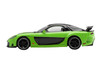 Mazda RX-7 VeilSide Fortune7 Green and Black Limited Edition 1/64 Diecast Model Car Mini GT MGT01223
