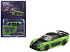 Mazda RX-7 VeilSide Fortune7 Green and Black Limited Edition 1/64 Diecast Model Car Mini GT MGT01223