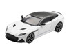 Aston Martin DBS RHD Right Hand Drive Stratus White with Carbon Top Limited Edition 1/64 Diecast Model Car Mini GT MGT01225