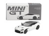 Aston Martin DBS RHD Right Hand Drive Stratus White with Carbon Top Limited Edition 1/64 Diecast Model Car Mini GT MGT01225