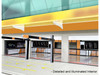 Grand Prix Paddock Diorama Team Orange with LED Lights for 1/64 Scale Models American Diorama AD-2445MJ