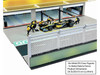 Grand Prix Paddock Diorama Team Orange with LED Lights for 1/64 Scale Models American Diorama AD-2445MJ
