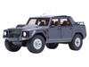Lamborghini LM002 Blu Acapulco Blue Metallic 1/18 Model Car Autoart 74552