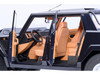 Lamborghini LM002 Blu Acapulco Blue Metallic 1/18 Model Car Autoart 74552