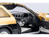 Nissan Fairlady Z S130 RHD Right Hand Drive Super Z Gold Metallic and Black Seibu Keisatsu 1979-1984 TV Series 1/18 Model Car Autoart 77476