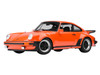 Porsche 911 Turbo 3.0 930 Continental Orange 1/18 Model Car Autoart 78112