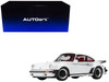 Porsche 911 Turbo 3.0 930 Grand Prix White with Turbo Stripes and Red Interior 1/18 Model Car Autoart 78113