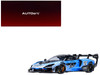 McLaren Senna GTR #12 Presentation Car Blue with Black Top and Graphics 1/18 Model Car by Autoart 81955