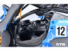 McLaren Senna GTR #12 Presentation Car Blue with Black Top and Graphics 1/18 Model Car by Autoart 81955