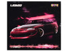 Toyota Soarer JZZ30 Vertex RHD Right Hand Drive Red Metallic with Carbon Hood and Doors Hong Kong Toycar Salon HKTCS 2026 1/64 Diecast Model Car Liomio LI64-TSV-HKTCS