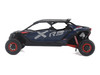 Can-Am Maverick R MAX X RS with Smart-Shox Dark Blue and Red 1/32 Diecast Model BRP Models 60037