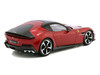 2024 Ferrari 12Cilindri Red Metallic with Black Top 1/18 Diecast Model Car Polistil 18FE02011-WB