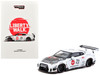 Nissan GT-R R35 LB-Works Type 2 RHD Right Hand Drive #23 Liberty Walk White with Carbon Hood and Metal Oil Can Packaging Hobby64 Series 1/64 Diecast Model Car Tarmac Works T64-090-WH