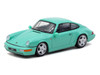 Porsche 911 Carrera RS 964 Mint Green Collab64 Series 1/64 Diecast Model Car Schuco & Tarmac Works T64S-017-MG