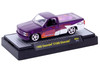 1990 Chevrolet C1500 Silverado Pickup Truck Graveshifter Motor Club Purple with Graphics and 3D Glasses Limited Edition to 18018 pieces Worldwide 1/64 Diecast Model Car M2 Machines 31500-HS84