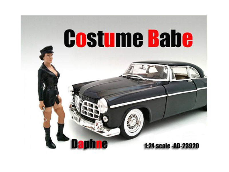 Costume Babe Daphne Figure For 1:24 Scale Models American Diorama 23920