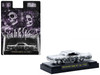1964 Chevrolet Impala SS Dia De Los Muertos White with Graphics Limited Edition to 10560 pieces Worldwide 1/64 Diecast Model Car M2 Machines 31500-MJS106