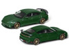 Porsche Taycan Turbo GT Green 1/64 Diecast Model Car Trends Hobby 241087-C