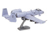 Model Kit Northrop Grumman A-10 Warthog Thunderbolt II Aircraft United States Air Force Gray Moderate Difficulty Steel Model Metal Earth ME1055