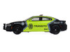 2022 Dodge Charger SSC Mexico City Traffic Control Police Black and Neon Green Hobby Exclusive Series 1/64 Diecast Model Car Greenlight 30561