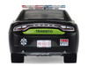 2022 Dodge Charger SSC Mexico City Traffic Control Police Black and Neon Green Hobby Exclusive Series 1/64 Diecast Model Car Greenlight 30561
