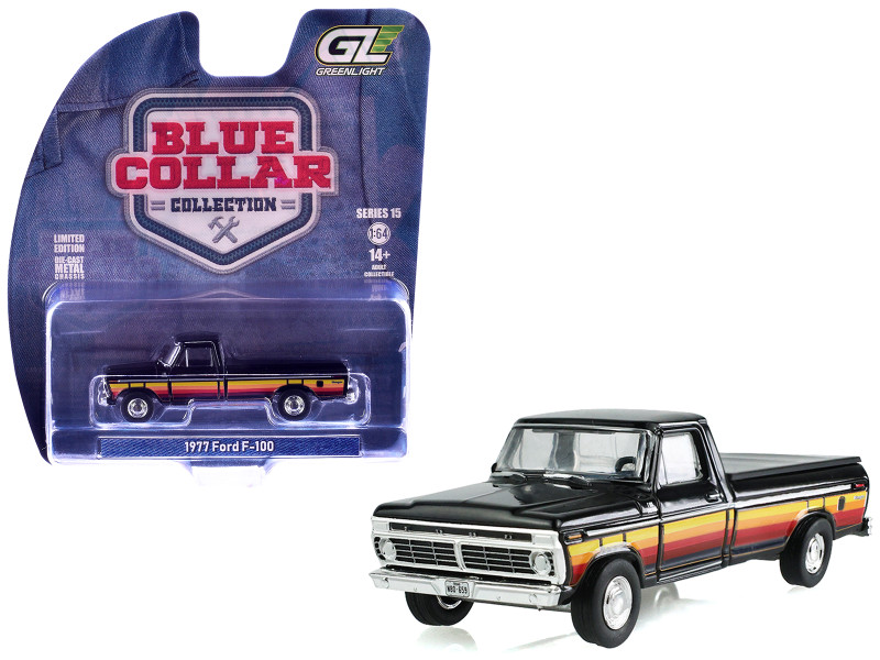 2016 Ram 2500 Pickup Truck with Salt Spreader and Snow Plow Agriculture Red Blue Collar Collection Series 15 1/64 Diecast Model Car Greenlight 35320C