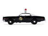 1978 Dodge Monaco Police Car Texas Highway Patrol Black and White Hot Pursuit Series 48 1/64 Diecast Model Car Greenlight 43060A