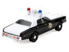 1978 Dodge Monaco Police Car Texas Highway Patrol Black and White Hot Pursuit Series 48 1/64 Diecast Model Car Greenlight 43060A