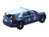 2022 Ford Police Interceptor Utility Nashua Police Department Nashua New Hampshire Blue Two-Tone Hot Pursuit Series 48 1/64 Diecast Model Car Greenlight 43060C