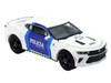 2017 Chevrolet Camaro Police Car Policia Estatal GTO Guanajuato Mexico White with Blue Doors Hot Pursuit Series 48 1/64 Diecast Model Car Greenlight 43060D