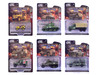 Battalion 64 Series 6 Set of 6 pieces 1/64 Diecast Model Cars Greenlight 61060SET