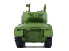 1944 M4A3 Sherman Tank Thunderbolt VI - United States Army WWII Green Battalion 64 Series 6 1/64 Diecast Model Car Greenlight 61060B