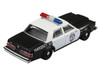 1981 Dodge Diplomat Police Car Black and White Killer Klowns from Outer Space 1988 Movie Hollywood Series Series 44 1/64 Diecast Model Car Greenlight 62050F
