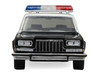 1981 Dodge Diplomat Police Car Black and White Killer Klowns from Outer Space 1988 Movie Hollywood Series Series 44 1/64 Diecast Model Car Greenlight 62050F