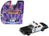 1981 Dodge Diplomat Police Car Black and White Killer Klowns from Outer Space 1988 Movie Hollywood Series Series 44 1/64 Diecast Model Car Greenlight 62050F