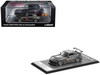 Honda S2000 Varis Wide Version Dark Panther RHD Right Hand Drive Dark Gray Metallic with Carbon Hood 1/64 Diecast Model Car Liomio LI64-HSVW-001
