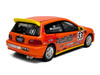 Honda Civic EG6 RHD Right Hand Drive #53 ZeroFighter Orange with Graphics 1/64 Diecast Model Car Model Model MM64-EG6-002