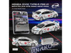 Honda Civic Type-R FD2 RHD Right Hand Drive #1 T. Matsui Exciting Cup One Make Race 2009 1/64 Diecast Model Car Model Model MM64-FD2-001