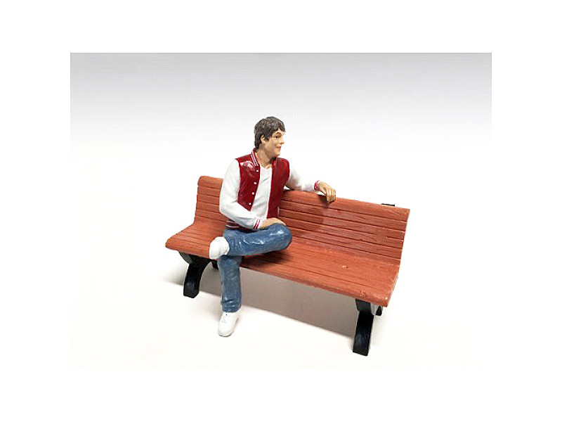 Adam Sitting Figurine for 1/24 Scale Models by American Diorama