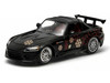 Johnny's 2000 Honda S2000 Black "The Fast and The Furious" Movie (2001) 1/43 Diecast Model Car Greenlight 86205