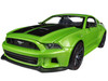 2014 Ford Mustang Street Racer Metallic Light Green 1/24 Diecast Model Car Maisto 31506
